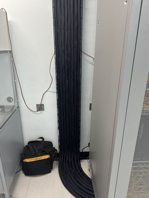 Orange OM2 Server Rack