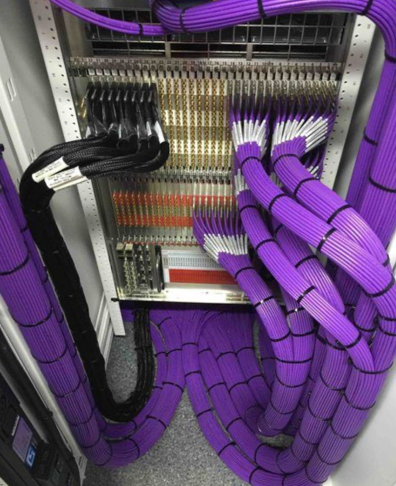 Pink OM4 Splice Tray