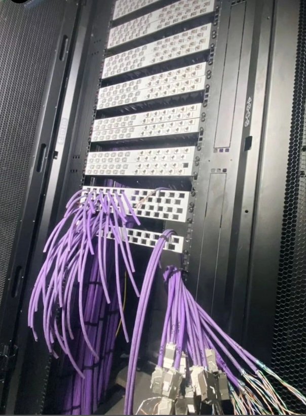 Purple OM4 Patch Panel